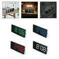 thumbnail image 6 of RANMEI Led Mirror Clock Large Screen Simple Clock Usb Charging Ai For Smart Alarm Clock, 6 of 9