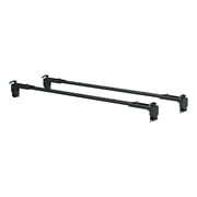 CURT 18122 Black Steel Quick-Release Roof Rack Crossbars, Fits Select Jeep Wrangler JL, Gladiator