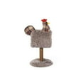 thumbnail image 3 of Prevue Pet Cozy Chicken Cat Post With Scratching Post, 3 of 4