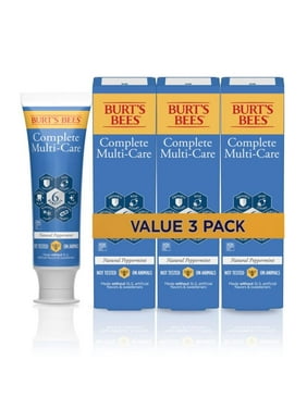 Burt,S Bees Toothpaste Complete Multi Care, 4.7 Oz, Pack Of 3
