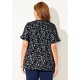 thumbnail image 2 of Catherines Women's Plus Size Petite Isabella Romance Blouse, 2 of 6