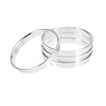 thumbnail image 6 of Unique Bargains 4pcs 72.6mm to 70.3mm Aluminium Alloy Car Hub Centric Rings Wheel Bore Center Spacer, 6 of 6