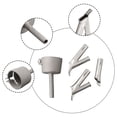 thumbnail image 3 of Bgsha 4Pcs/set For Vinyl PVC Plastic Hot Air 5mm Weld Tip Speed Welding Nozzles Torch, 3 of 9