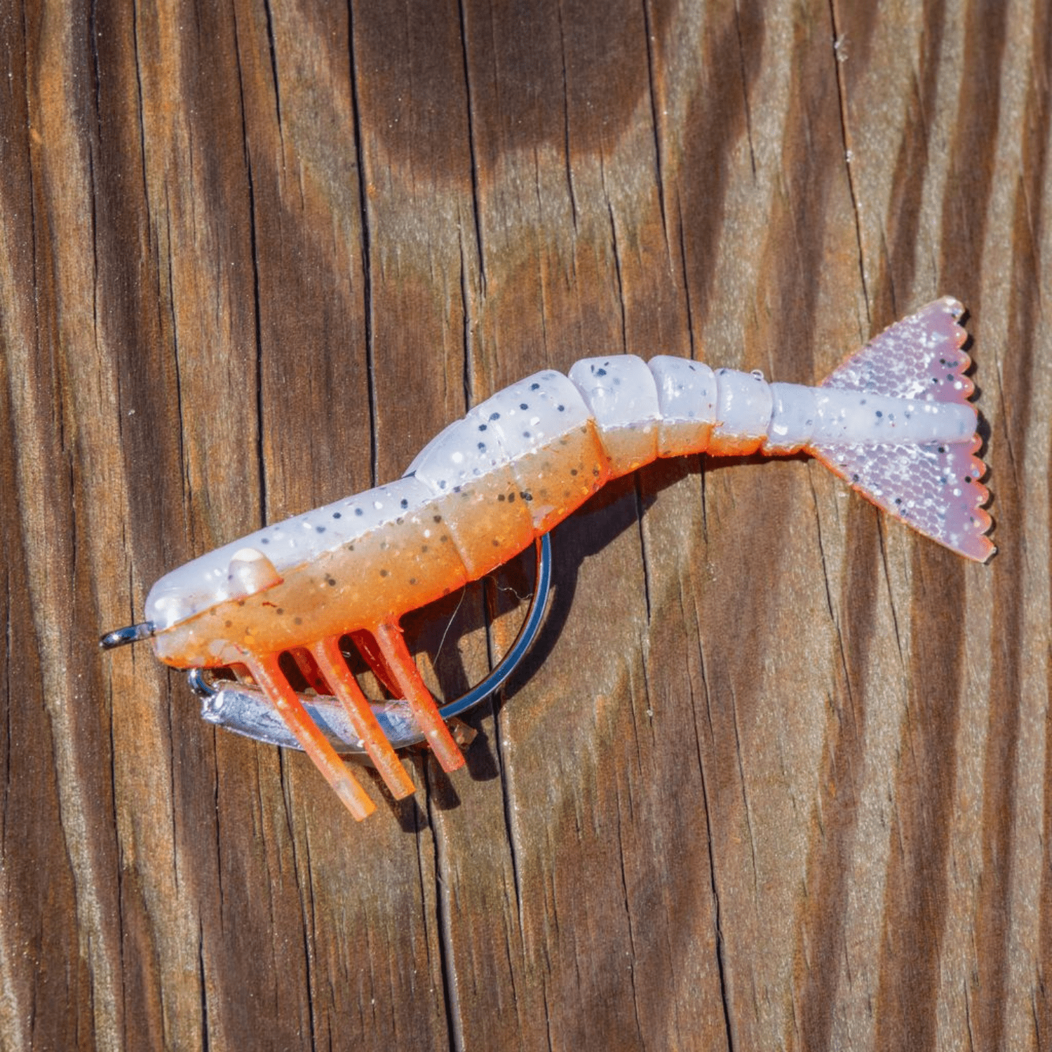 Tsunami Tough Tail Shrimp Soft Fishing Bait 3 in New Penny.