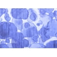 thumbnail image 1 of Ahgly Company Machine Washable Indoor Rectangle Abstract Blue Contemporary Area Rugs, 2' x 5', 1 of 4