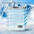 thumbnail image 6 of Ecotronic 4.2 Cu. Ft. Compact Chest Freezer, Deep Freezer with Adjustable Thermostat, Energy Saving, Low Noise, Small Freezer for Garage, Apartment, Kitchen, Black, 6 of 9