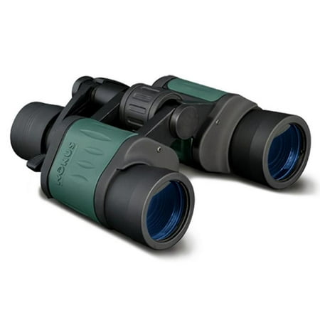 Konus 8-24x50 NewZoom Weather Resistant Porro Prism Binocular with 4.5-2.5 Degree Angle of View Black/Green