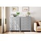 thumbnail image 5 of Cómoda Moderna Gris de 5 Cajones - Cajonera Alta con Amplio Espacio de Almacenamiento, Diseño Compacto y Herrajes Metálicos - Ideal para Dormitorio, Habitación Infantil o Entrada, 5 of 8