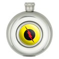 thumbnail image 1 of The Flash Reverse Flash Logo Round Stainless Steel 5oz Hip Drink Flask, 1 of 4