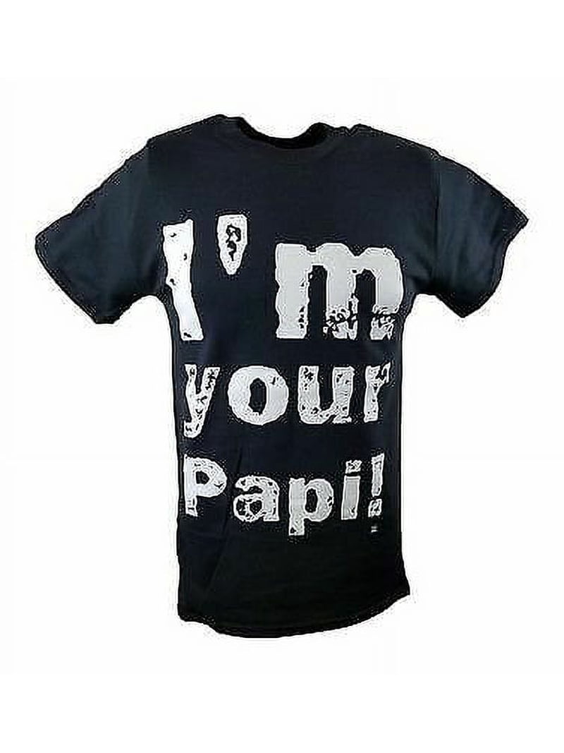 Eddie Guerrero I'm Your Papi Latino Heat Mens Black T-shirt L
