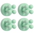 thumbnail image 1 of 4 Soportes de Silicona para Cepillos de Dientes: Autoadhesivos Multifunción para Colgar en la Pared C, 1 of 7