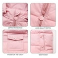 thumbnail image 5 of Kids Snowsuits Girls Boys Winter Hood Down Jacket Set,Puffer Jacket and Snow Pants 2 Piece Snowsuit Set, 5 of 9