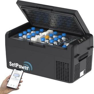 Setpower PT55 12V Portable Cooler/Freezer, 58 Quart, 0℉-50℉, Dual