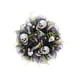 thumbnail image 2 of Puerta delantera de Halloween Calaveras Corona Colgador de pared Suministros para fiestas Decoración Diámetro 40 cm, 2 of 9