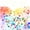 Style 4, variant on Tchckioa Watercolor Dot Shower Curtain,72x72 Inch Waterproof Hooks Bath Curtain for Bathroom