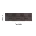 thumbnail image 3 of Alfombrilla de escalera antideslizante | Alfombra de escalera antideslizante autoadhesiva | Acrílico suave lavable absorbente | Banda de rodadura de suelo silenciosa recortable | Diseño de rayas, 3 of 8