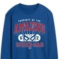 thumbnail image 3 of Marvel Spider-Man - Property Of Spider Man - Men's Long Sleeve Graphic T-Shirt, 3 of 5