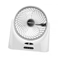 thumbnail image 2 of GROWTH TANK Desktop Air Circulate Fan Rechargeable Desktop Fan for Outdoor Argent, 2 of 9
