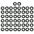 thumbnail image 1 of Unique Bargains 50 Pcs 6mm x 14mm Internal Tooth Starlock Star Lock Locking Washers, 1 of 1