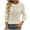 Beige, variant on BXINGOHAI Long Sleeve Sweaters for Women Crewneck Pullover Shirts Fashion Solid Sweater Soft Loose Tops Green,M