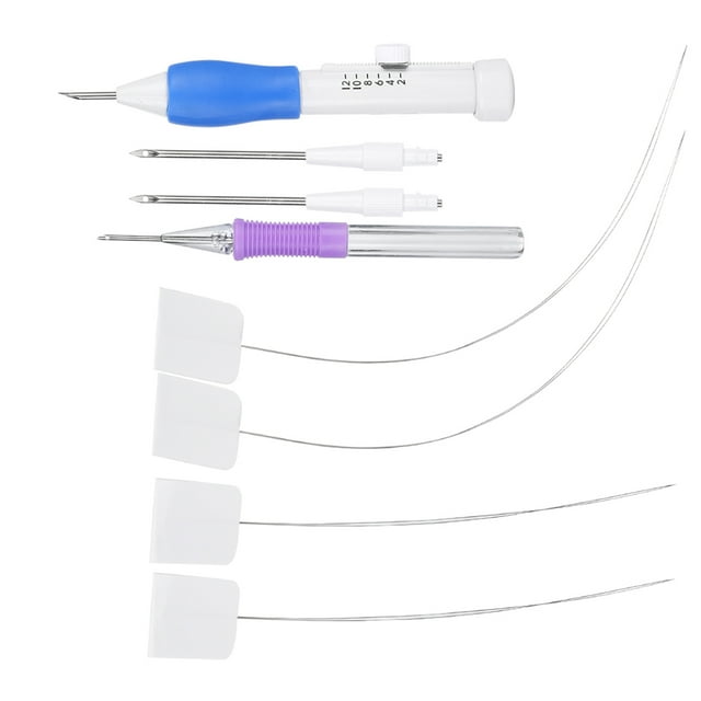 Exquisite Punch Needle Set, Needle Felting Tool, Easy to Carry Practical Crochet Beginners for Home Family Travel Experienced Knitters Knitting Lovers