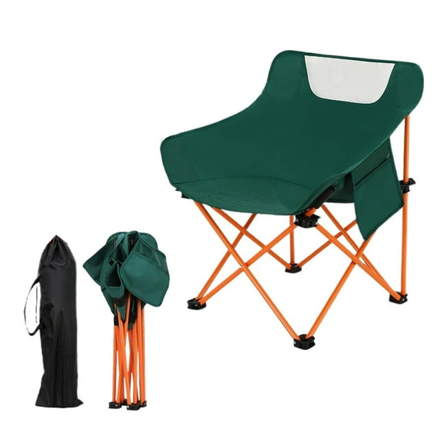 Chaise Pliante d'Extérieur Tabouret d'Extérieur Portable Chaise de Plage Résistante au Poids Camping