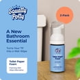 thumbnail image 2 of Squatty Potty Papel Higiénico Espuma Toallita Húmeda Instantánea Alternativa - 2 Paquetes 50 ml 1.69 Fl Oz, 2 of 9