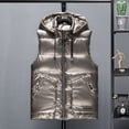 thumbnail image 1 of Chaleco de otoño e invierno para hombre, chaleco de algodón con plumón, chaleco cálido, chaleco de abrigo informal brillante de estilo coreano para parejas, 1 of 6
