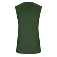 thumbnail image 5 of Men's Summer Hawaiian Printed Surf Beach Tank Top, Casual Loose Breathable Sleeveless Shirt, Dark Green, XL, 5 of 6