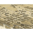 thumbnail image 3 of 24"x36" Gallery Poster, birdseye view map of Salem oregon 1905, 3 of 3