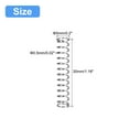 thumbnail image 2 of Unique Bargains Compression Spring, 5 Pack 304 Stainless Steel, 5mm OD, 0.5mm Wire, 30mm Length, 2 of 6