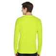 thumbnail image 7 of High Visibility Short Sleeve Workwear Tee, 100% Polyester Hi Vis Men's Zone Performance Long Sleeve T-Shirt (Safety Yellow 9 Pack, XS), 7 of 7