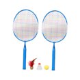 thumbnail image 4 of TAILTOSS 1 Set Badminton Racket for Kids Outdoor Sports Playing Blue Nylon, 4 of 8