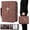 Brown, variant on Apeya Black Bible Cover Bag for Men and Women, PU Leather Large Bible Carrying Case with Handle and Shoulder Strap, Book Organizer with Pockets for Church