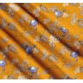 thumbnail image 3 of Soimoi Cotton Cambric Fabric Clouds,Hot Air Balloon & Helicopter Transport Print Fabric by The Yard 56 Inch Wide, 3 of 7