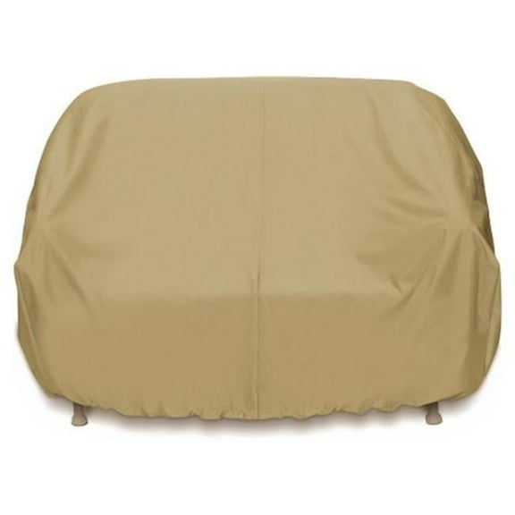 Two Dogs Designs Three Seat Sofa-Cover - Khaki