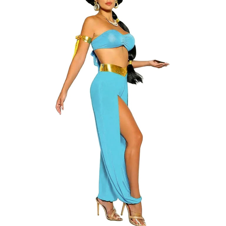 Sexy Men Halloween Arabian Princess Cosplay Costume Party Festival