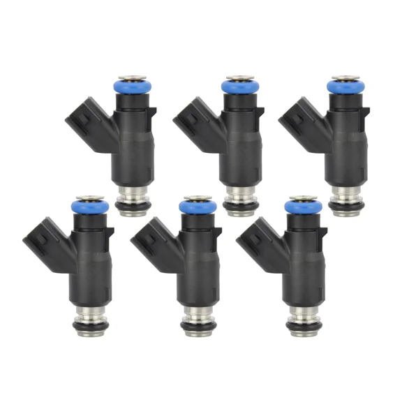 Fuel Injectors for Hyundai Kia 2006-2012 3.3L 3.8L V6 Azera Genesis Santa Fe Sonata Amanti Sorento(6-Pack) - FJ837 353103C000