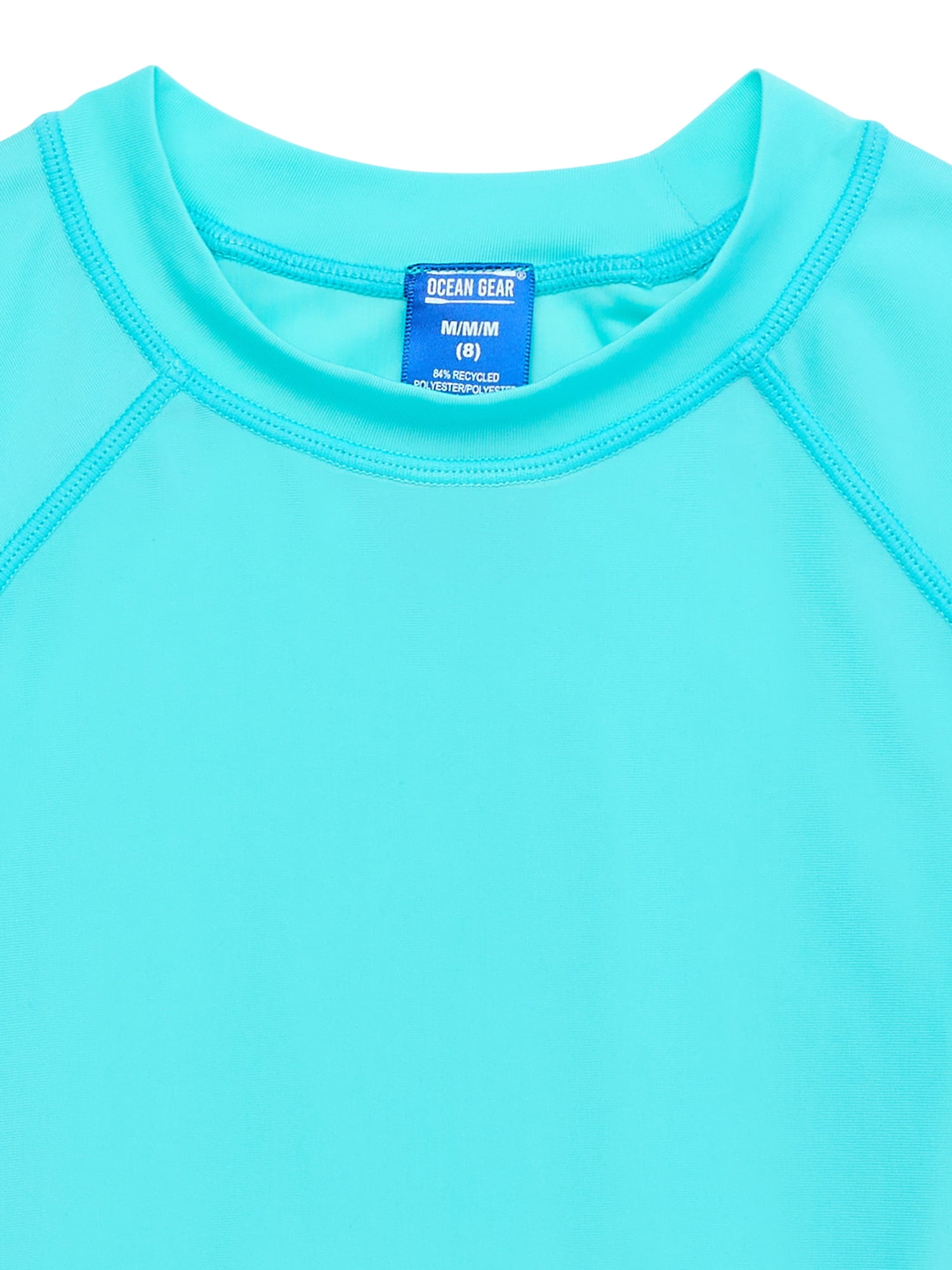 Ocean Gear Boys Long Sleeve Rash Guard, Sizes 4-18
