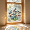 thumbnail image 3 of Acrylic Jigsaw Puzzle Suncatcher-Galactic Colorful Birds, Stained Glass Window Hanging, Home Decor Creative Mom Gifts, Birthday Gifts for Women,Wife, Sisters, Aunt, Besties 7.4in, 3 of 4