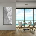 thumbnail image 4 of Epic Art 'Tinted Map of Chicago' by  Vision Studio, Acrylic Glass Wall Art, 24"x48", 4 of 8