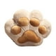 thumbnail image 3 of Cojín con forma de pata de gato, ideal para sofá o como regalo. Lindo y adorable cojín decorativo con forma de pata de gato. Marrón claro, 3 of 9