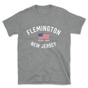 Flemington New Jersey Patriot Men's Cotton T-Shirt