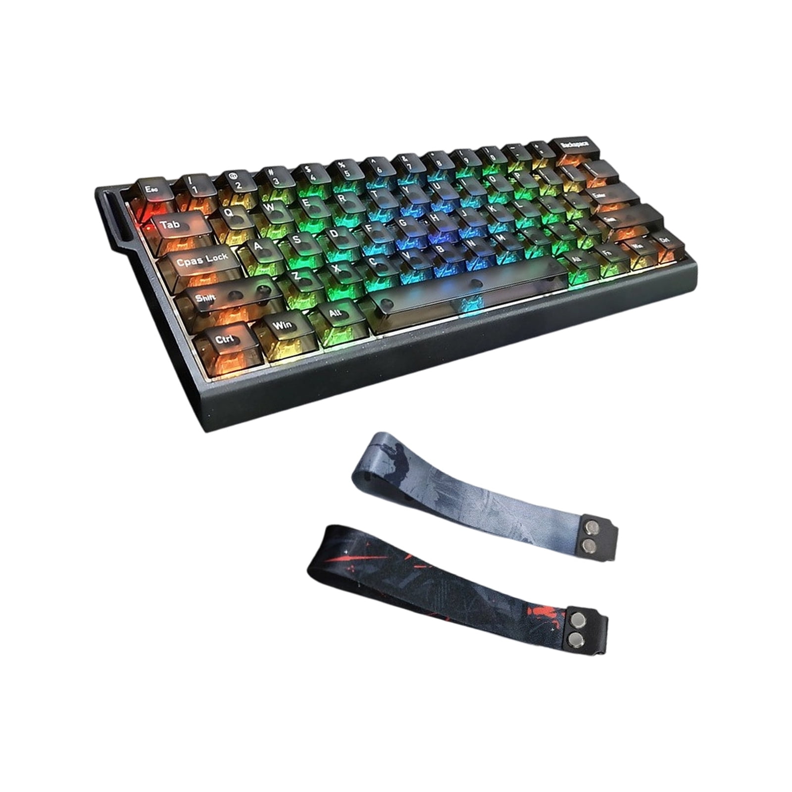 Professional Switches Keyboards 61Keys Ergonomic Layout Adjustable RGBs Backlit For