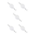 thumbnail image 3 of Ounissouiy Gancho retráctil, colgador de 1-15KG, jardinera extraíble, jaula para pájaros, soporte para lavabo, invernadero, balcón, exterior, blanco Blanco 5piezas Ounissouiy CBP235892, 3 of 4