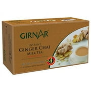 Girnar Instant Chai (Tea) Premix With Ginger Unsweetened, 10 Sachet Pack