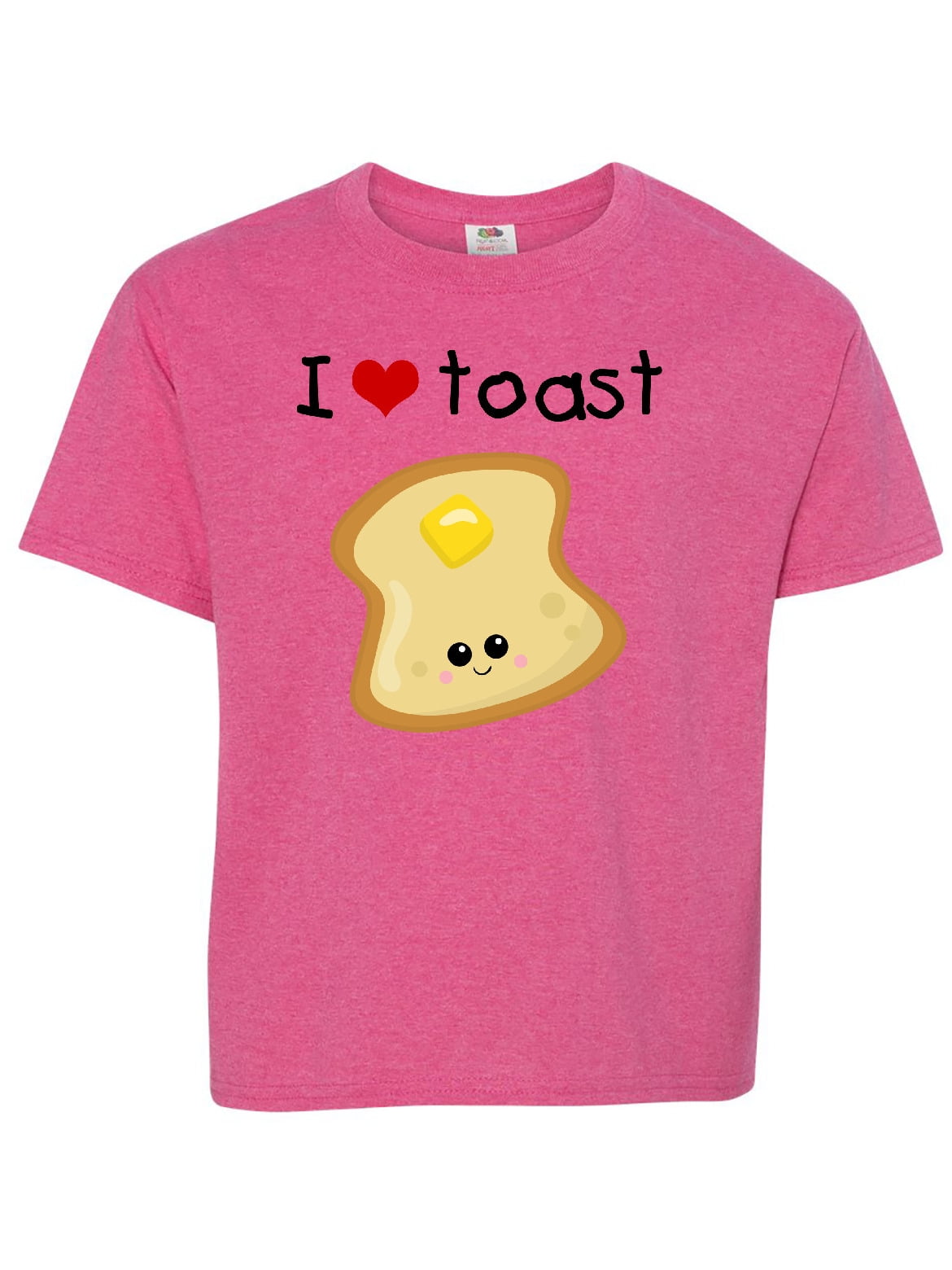 Inktastic I Love Toast Youth TShirt