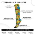 thumbnail image 2 of Rateoe German Shepherd Dog Compression Socks for Women and Men 20-30mmHg-Circulation Support Socks Knee High Nurse Pregnant Running Medical and Travel Athletic, 2 of 7
