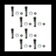 thumbnail image 1 of Kit de Pernos para Asiento de Inodoro Tapa de Inodoro Bloqueo de Tornillo Fijo ExpansióN Pernos de BañO para Inodoro Pastoral, 1 of 6
