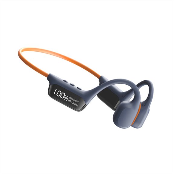 Auriculares Bluetooth de Conducción Ósea de 32 GB, Auriculares IPX8 Impermeables para Natación, Auriculares Estéreo Inalámbricos para Música